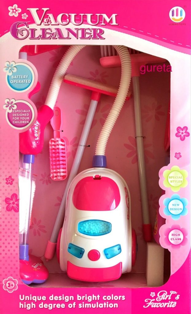 pink hoover toy