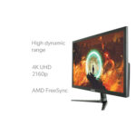 Gaming Monitor, ElectriQ 24" 4K UHD